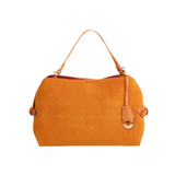 Brown Suede Handbag