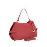 Red Suede Handbag