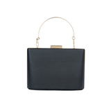 Black Embroidered Clutch