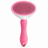 Self-Cleaning Slicker Brush for Dogs & Cats Deshedding & Grooming Brush