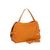 Brown Suede Handbag