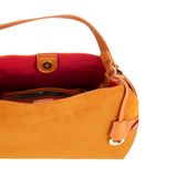 Brown Suede Handbag
